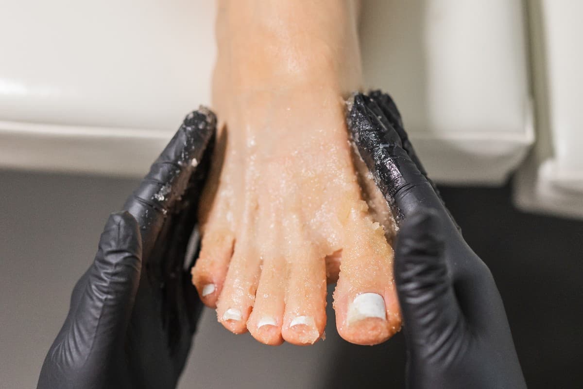 Foot exfoliation